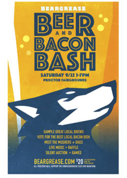 Beargrease Beer and Bacon Bash Poster